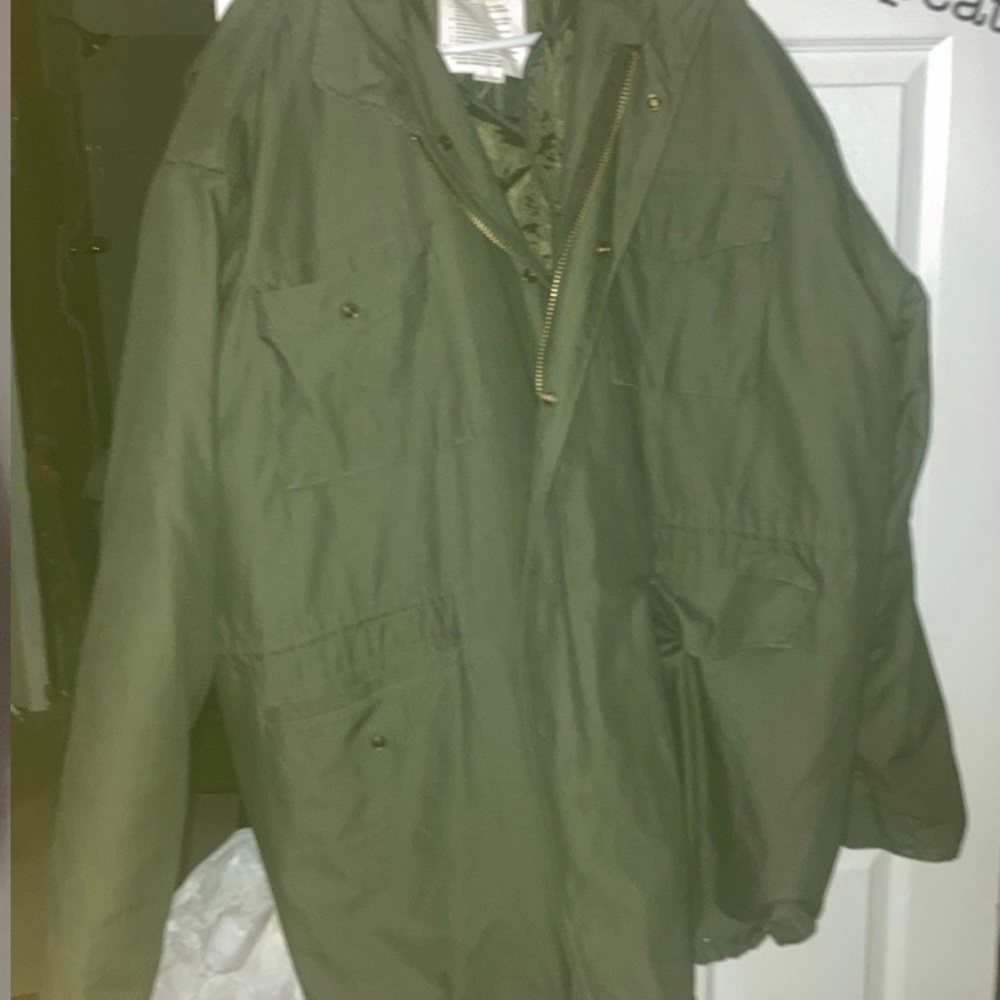 Rothco Military Olive Green 100% Cotton M-65 Field Jacket Size 5XL